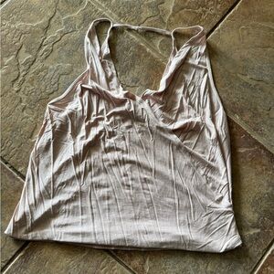 Light Pink Sleeveless Top